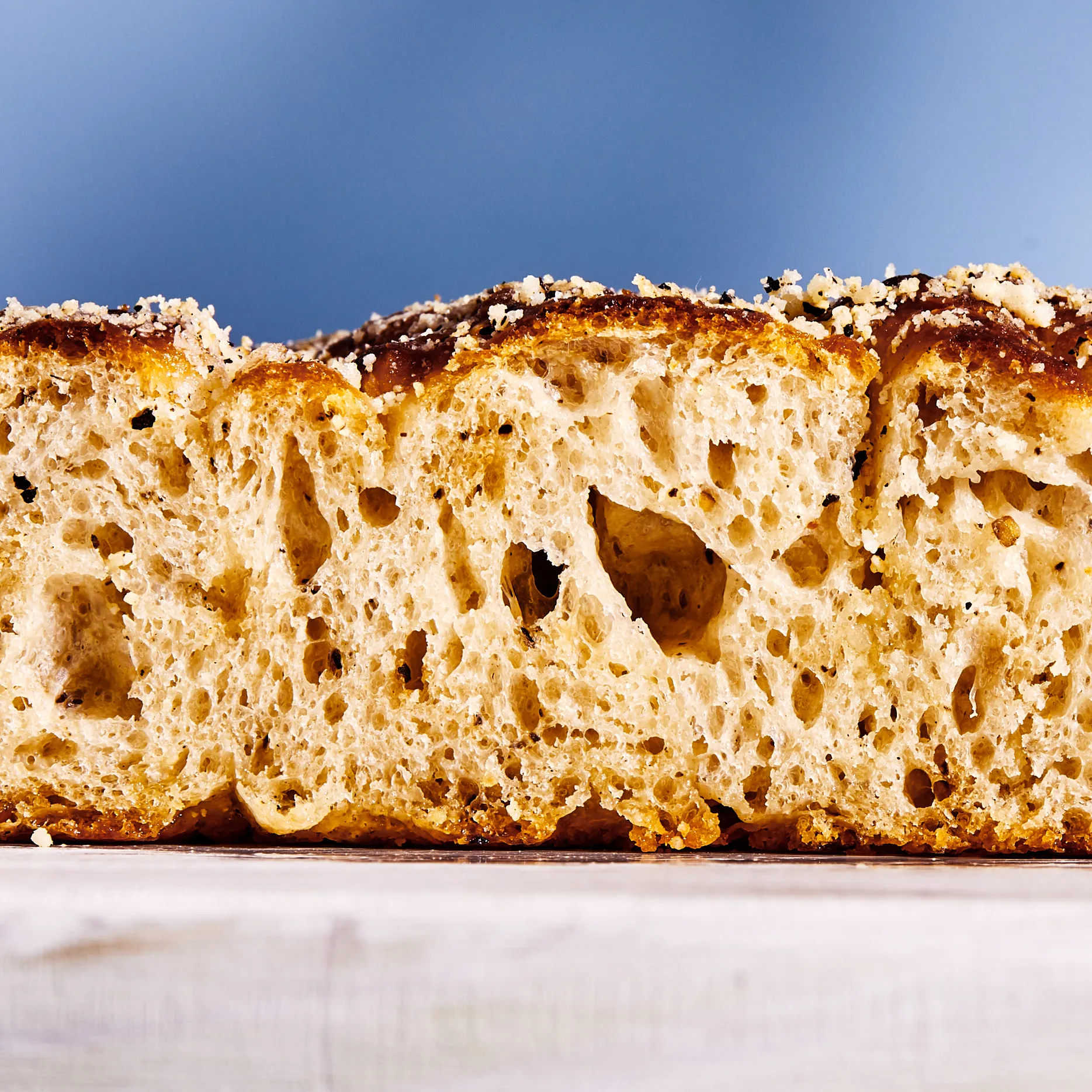 Cacio e Pepe Foccacia